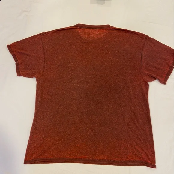 Marvel X-Men Deadpool Distressed Logo 2015 Dark T-shirt Men's Red X-Large - Picture 2 of 3